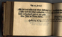 Die erste gedruckte Ausgabe 1731