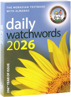 Cover der englischen Losung auf Großbritanien