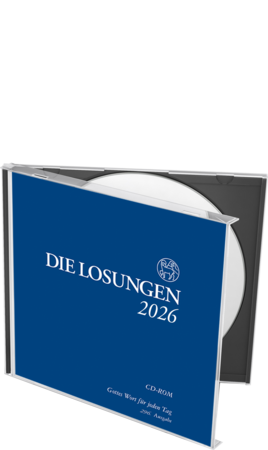 Die Losungen auf CD-Rom Ansicht der CD-Rom für die Losungen